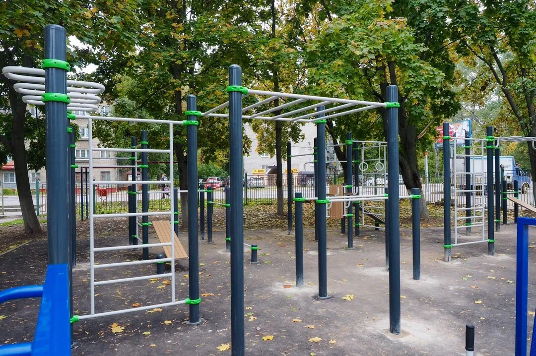Spalliera presso Calisthenics Park at Детский городок, Щёлково – foto 2 di 4