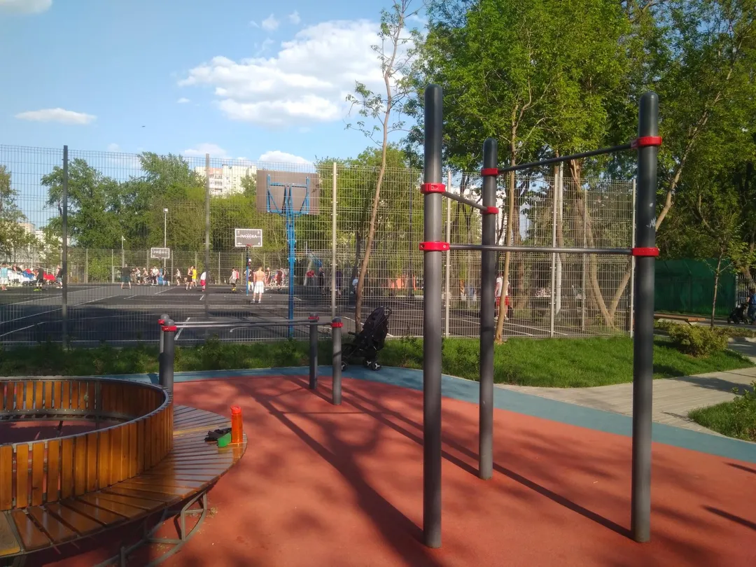 Spalier la Calisthenics Park at улица Сущёвский Вал (дублёр), Москва – fotografia 2 din 7