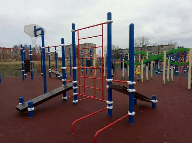 Calisthenics Park at Первомайская улица, Ступино