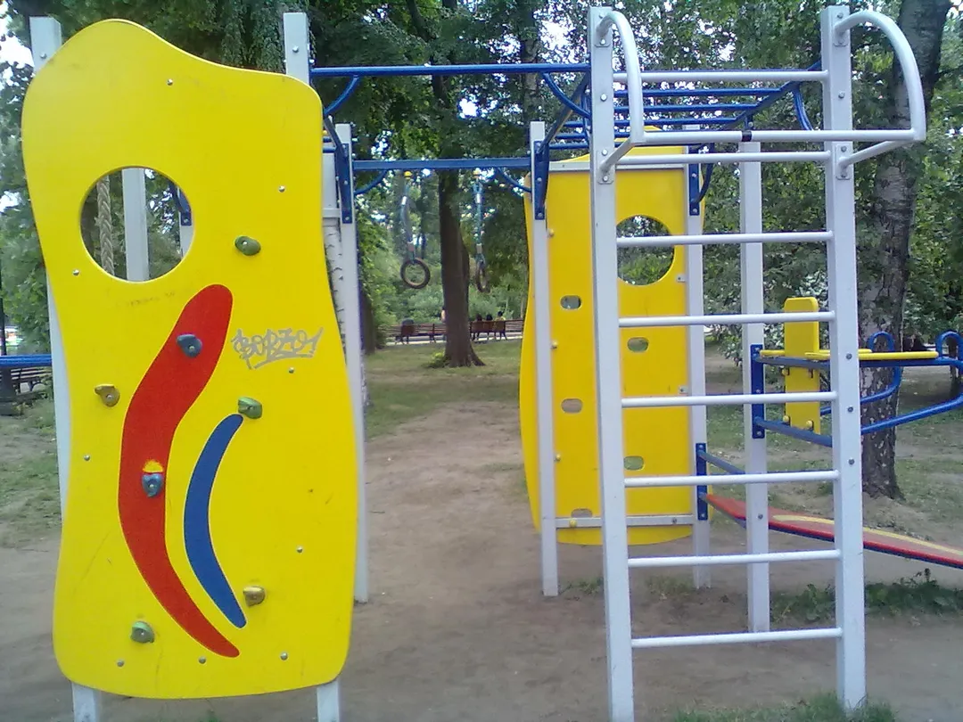 Bară de tracțiuni la Calisthenics Park at улица Крымский Вал, Москва – fotografia 3 din 4