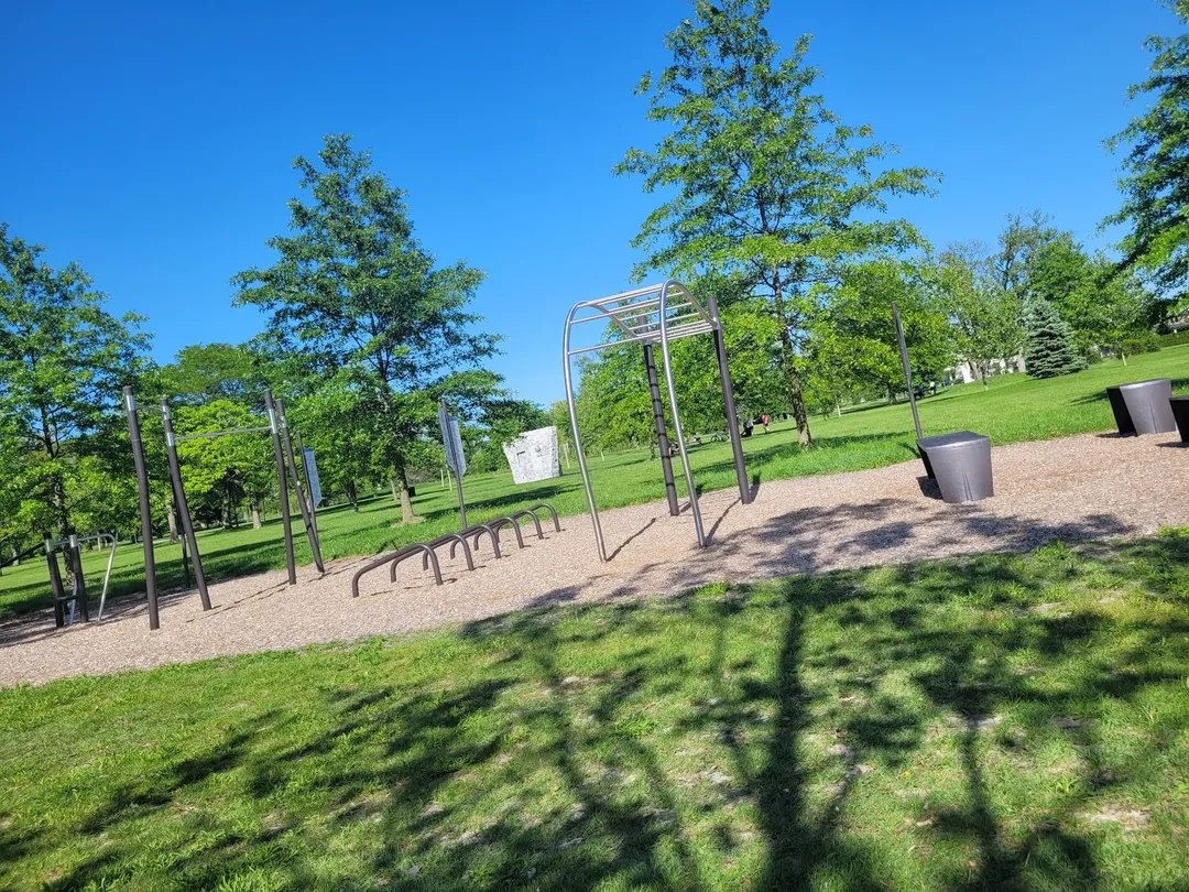 Monkey Bars at Calisthenics Park at Hayes Avenue, Tecumseh – photo 2 of 2