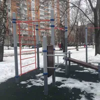 Calisthenics Park at Черноморский бульвар, Москва #wp1560 - thumbnail 1