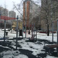 Calisthenics Park at Черноморский бульвар, Москва #wp1560 - thumbnail 2
