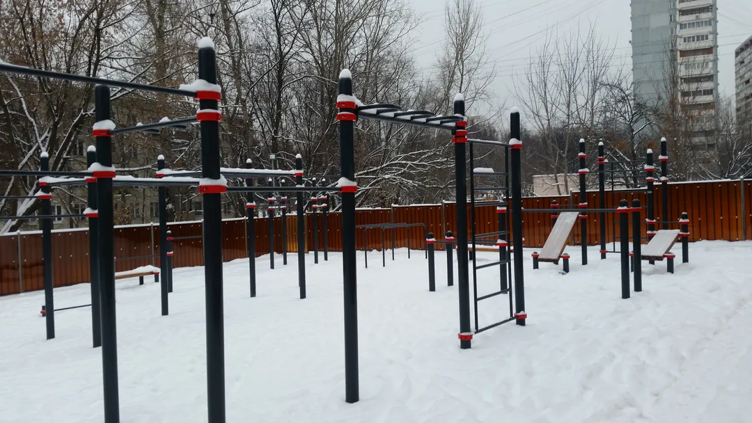 Spalier la Calisthenics Park at улица Каховка, Москва – fotografia 2 din 3