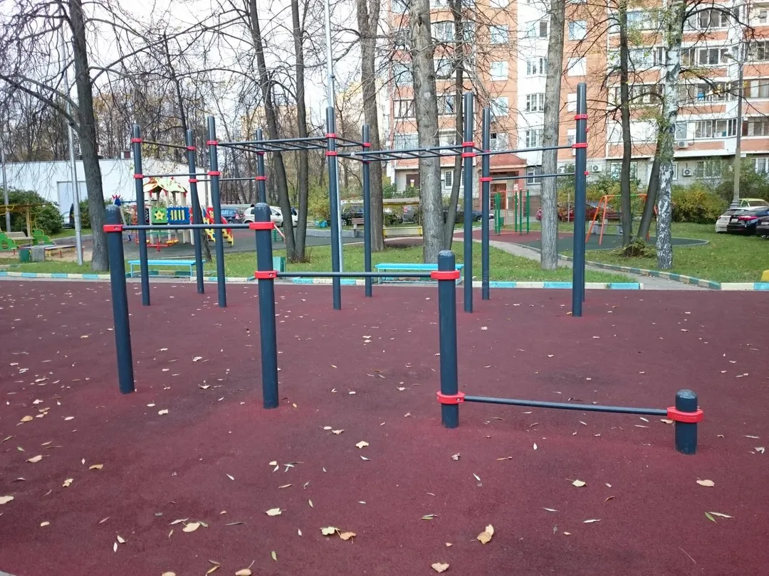 Bare paralele la Calisthenics Park at проектируемый проезд № 3453, Москва – fotografia 1 din 4