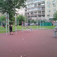 Calisthenics Park at улица Проходчиков, Москва - thumbnail 3