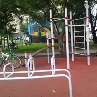 Calisthenics Park at улица Проходчиков, Москва - thumbnail 2