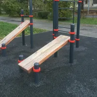 Calisthenics Park at улица Академика Хохлова, Москва #wp1573 - thumbnail 1