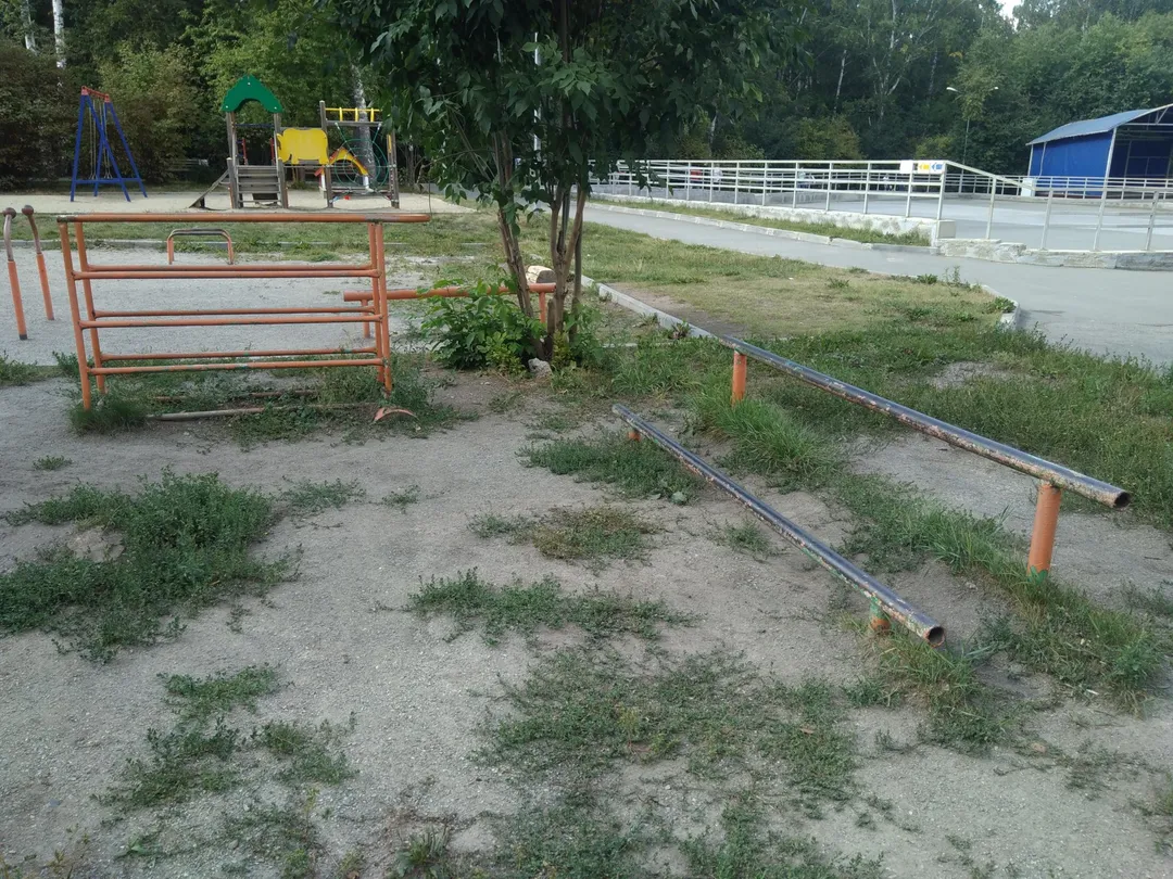 Monkey bar presso Calisthenics Park at улица Саввы Кожевникова, городской округ Новосибирск – foto 9 di 11