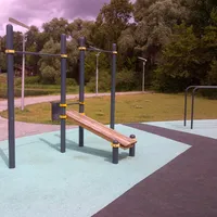 Calisthenics Park at Левобережная улица, Москва - thumbnail 1
