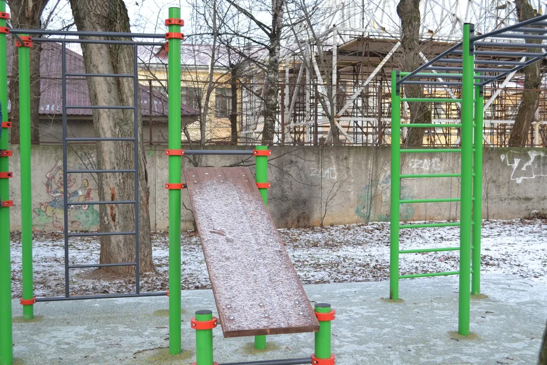 Spalliera presso Calisthenics Park at Заставская улица, Санкт-Петербург – foto 2 di 5