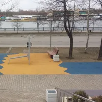 Calisthenics Park at Нагатинская набережная, Москва - thumbnail 1