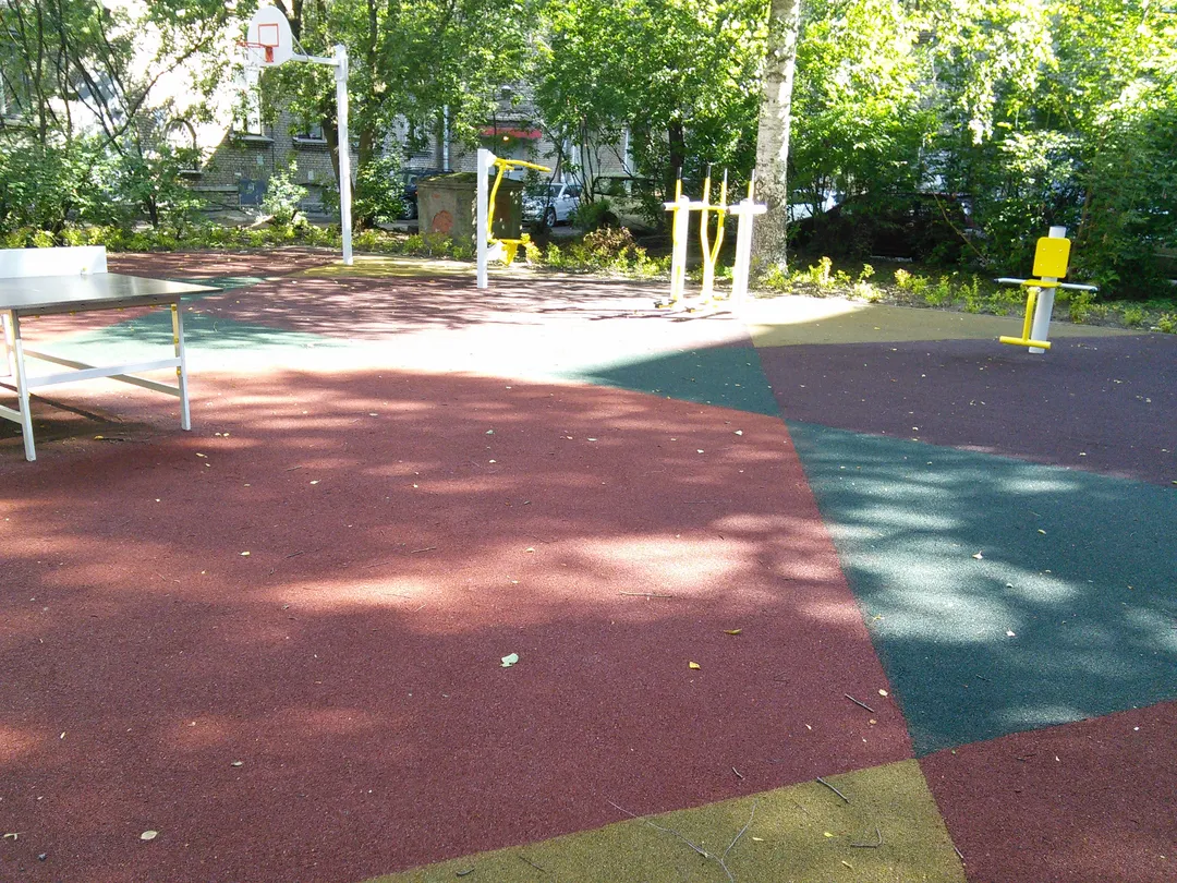 Sbarra per trazioni presso Calisthenics Park at Нежинская улица, Санкт-Петербург – foto 3 di 3