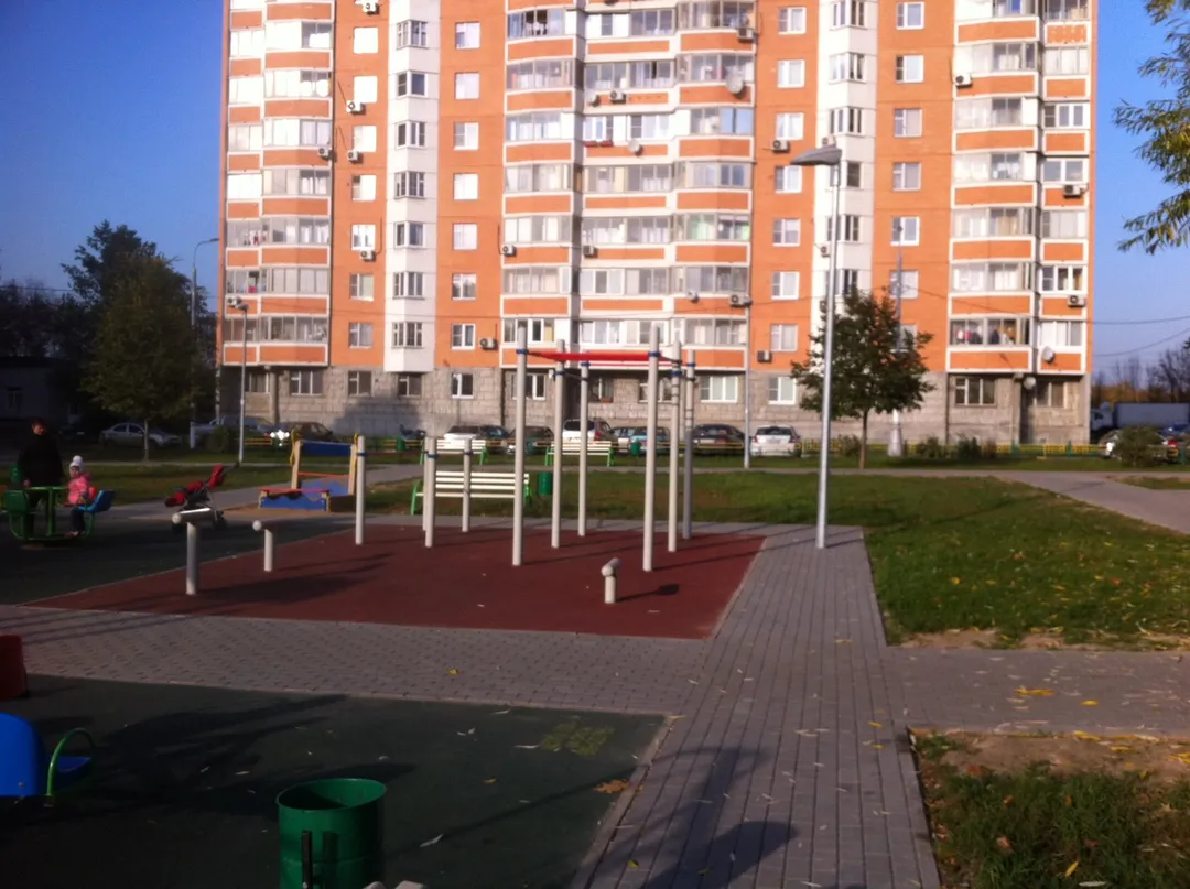 Barre de traction à Calisthenics Park at улица Корнейчука, Москва – photo 1 sur 1