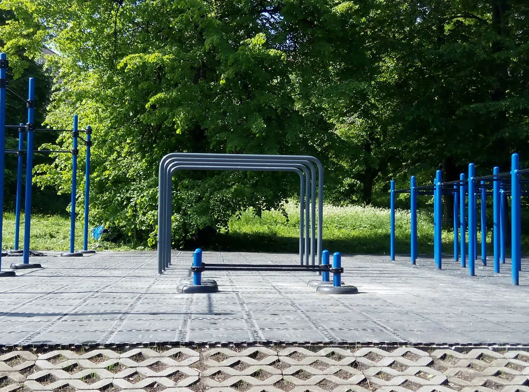 Sbarra per trazioni presso Calisthenics Park at Набережный проспект, Петрозаводск – foto 6 di 6