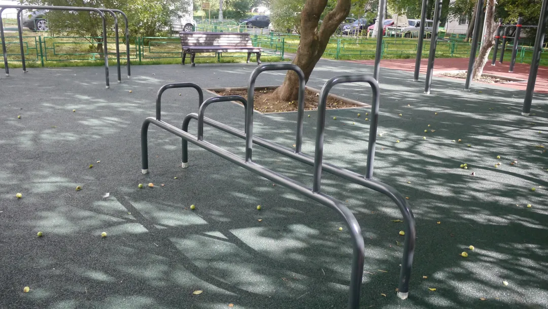Push Up Bar at Calisthenics Park at Проектируемый проезд № 6137, Москва – photo 6 of 8