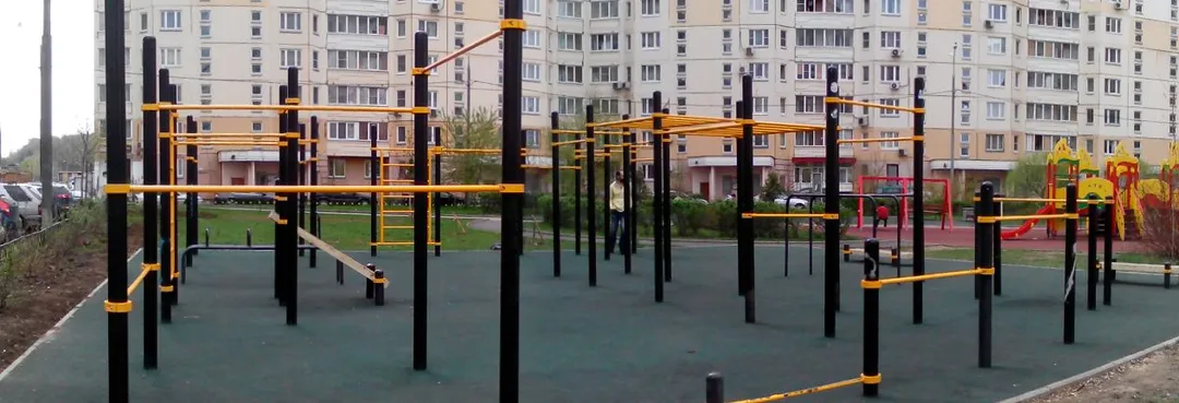 Monkey Bars at Calisthenics Park at Павшинский бульвар, Красногорск – photo 4 of 5