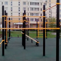 Calisthenics Park at Павшинский бульвар, Красногорск - thumbnail 4