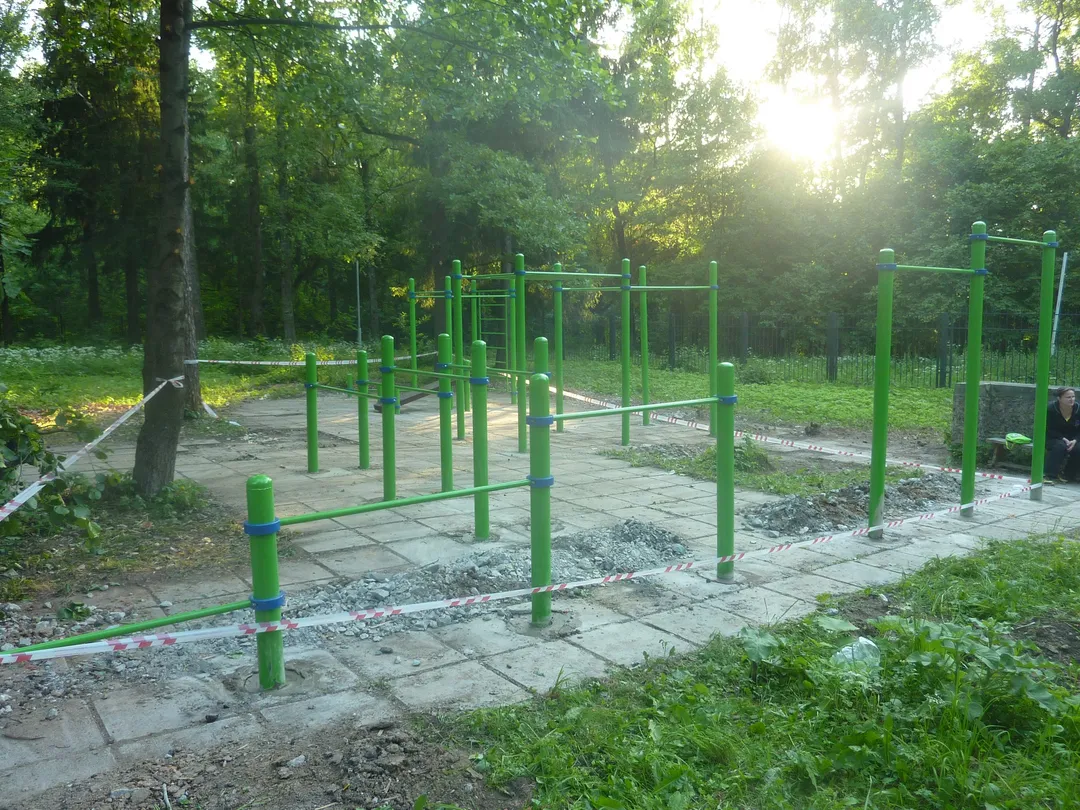 Spalliera presso Calisthenics Park at улица Пирогова, Обнинск – foto 2 di 4