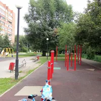 Calisthenics Park at Вишнёвая улица, Химки - thumbnail 2