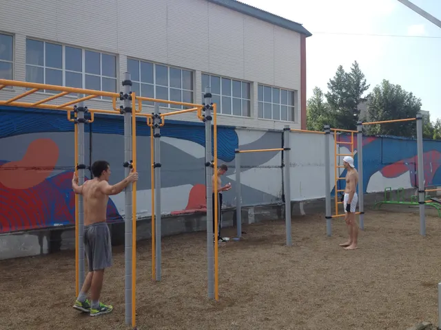 Calisthenics Park at Парк спорта Алексея Смертина, Барнаул