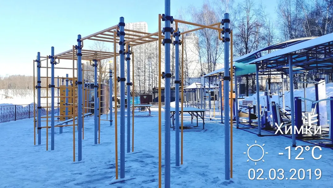 Wall Bars at Calisthenics Park at улица Чайковского, Химки – photo 2 of 6