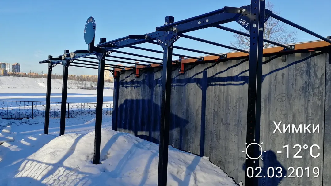 Push Up Bar at Calisthenics Park at улица Чайковского, Химки – photo 6 of 6