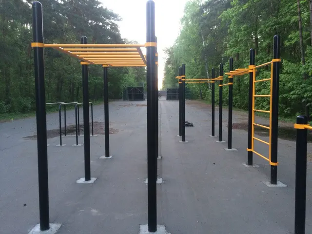 Calisthenics Park at Детский автогородок, Жуковский