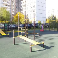 Calisthenics Park at улица Барышиха, Москва #wp1630 - thumbnail 2