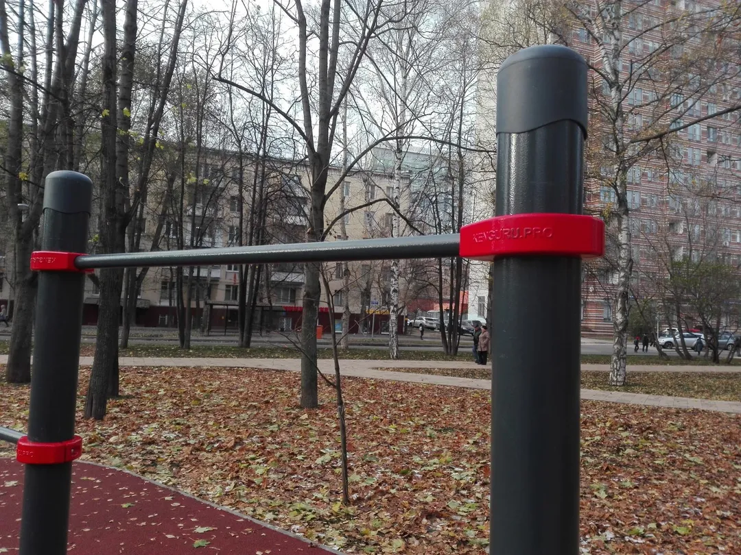 Colonnes d'entraînement à Calisthenics Park at бульвар Генерала Карбышева, Москва – photo 4 sur 9