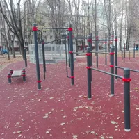 Calisthenics Park at бульвар Генерала Карбышева, Москва - thumbnail 8