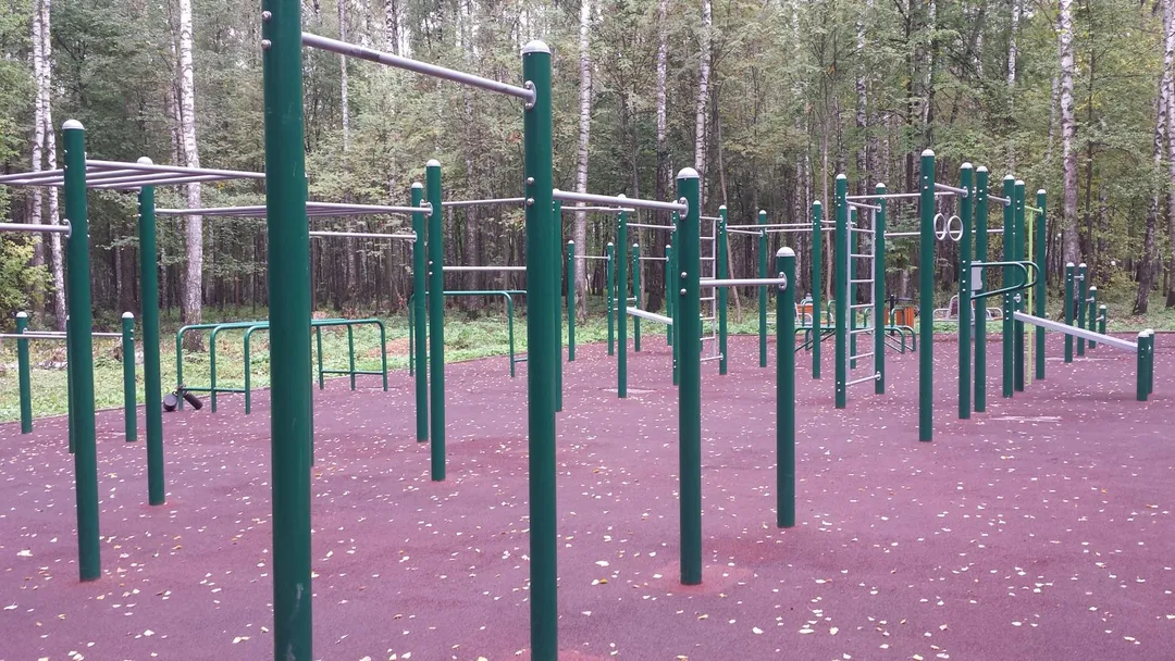 Parallele presso Calisthenics Park at Аллея Славы, Ногинск – foto 3 di 4