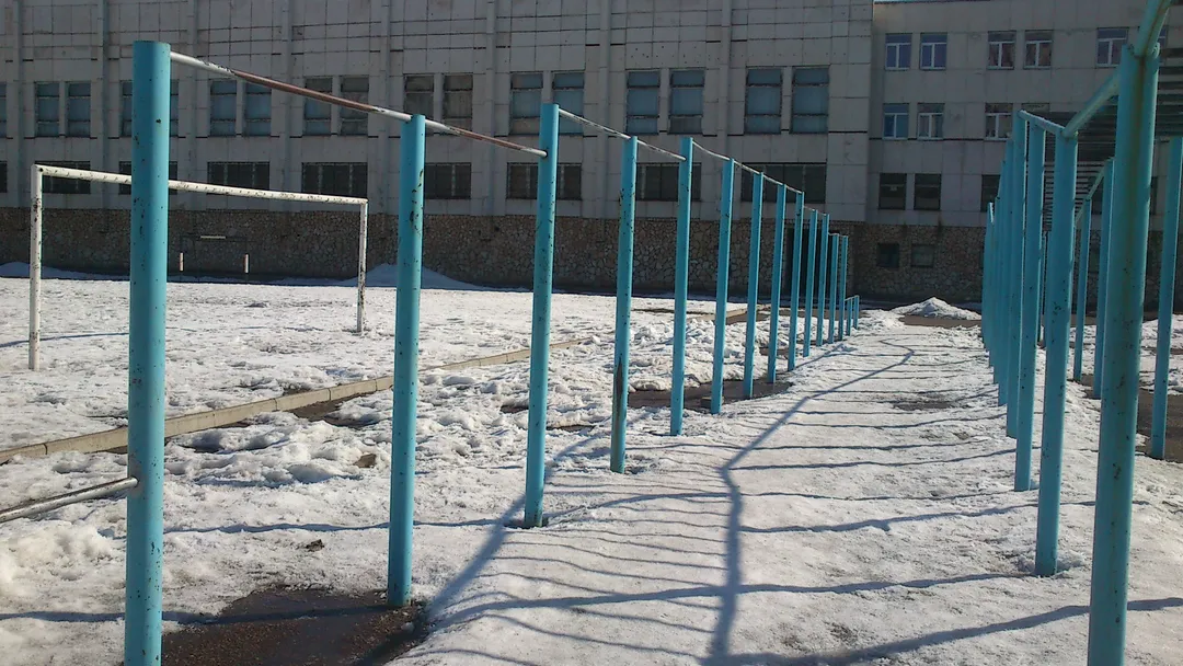 Sprossenwand bei Calisthenics Park at Белокатайская улица, Уфа – Foto 2 von 8