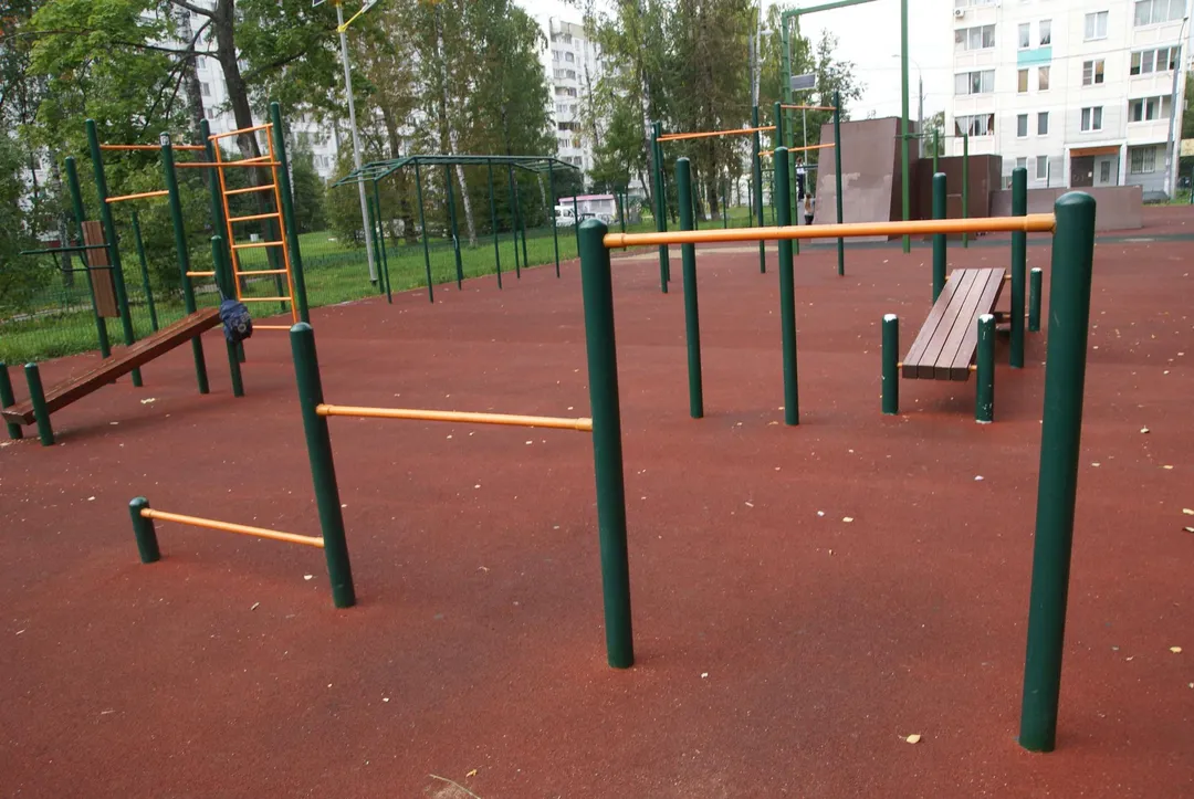 Рукохід на майданчику Calisthenics Park at улица Лётчика Полагушина, Зеленоград – фото 4 з 10