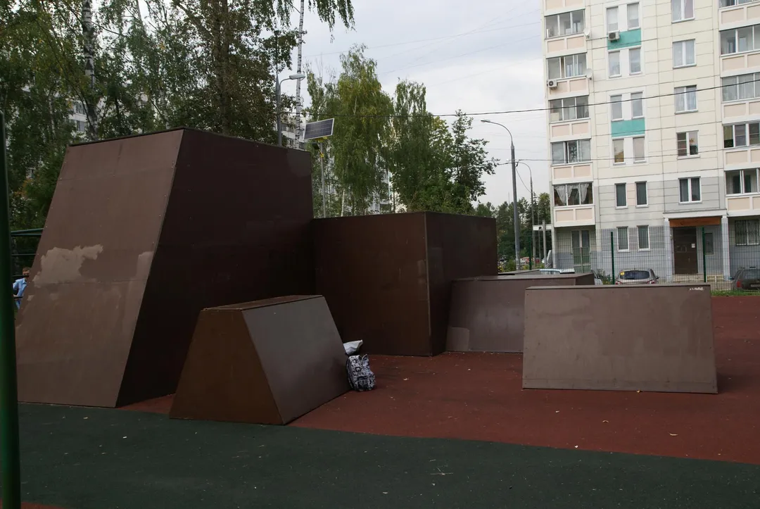 Шведська стінка на майданчику Calisthenics Park at улица Лётчика Полагушина, Зеленоград – фото 10 з 10