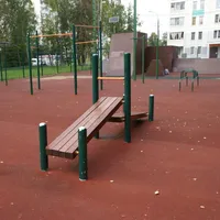 Calisthenics Park at улица Лётчика Полагушина, Зеленоград - thumbnail 2