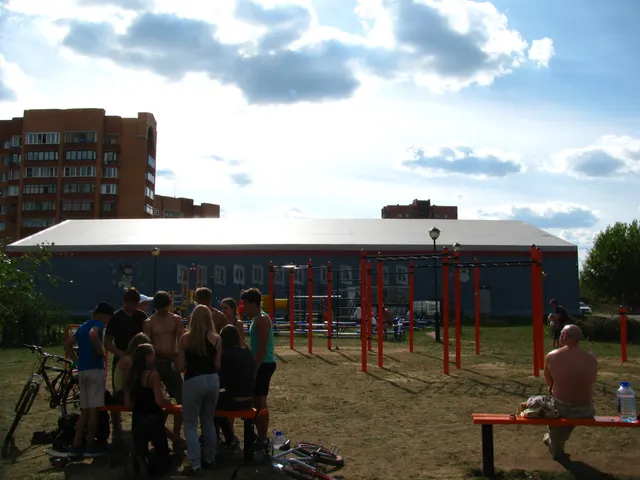 Calisthenics Park at Станционная улица, Дубна