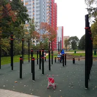 Calisthenics Park at Бескудниковский бульвар, Москва - thumbnail 2