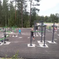 Calisthenics Park at Октябрьская улица, Костомукша - thumbnail 2