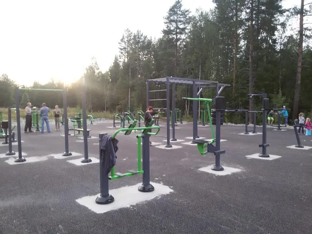 Calisthenics Park at Октябрьская улица, Костомукша