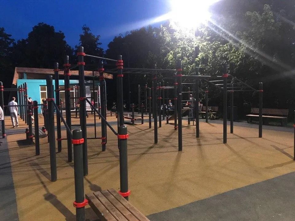 Bară de tracțiuni la Calisthenics Park at Батайский проезд, Москва – fotografia 4 din 10