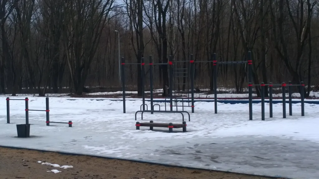 Optrekstang bij Calisthenics park Naberezhnaya ulitsa, Tambov – foto 3 van 3