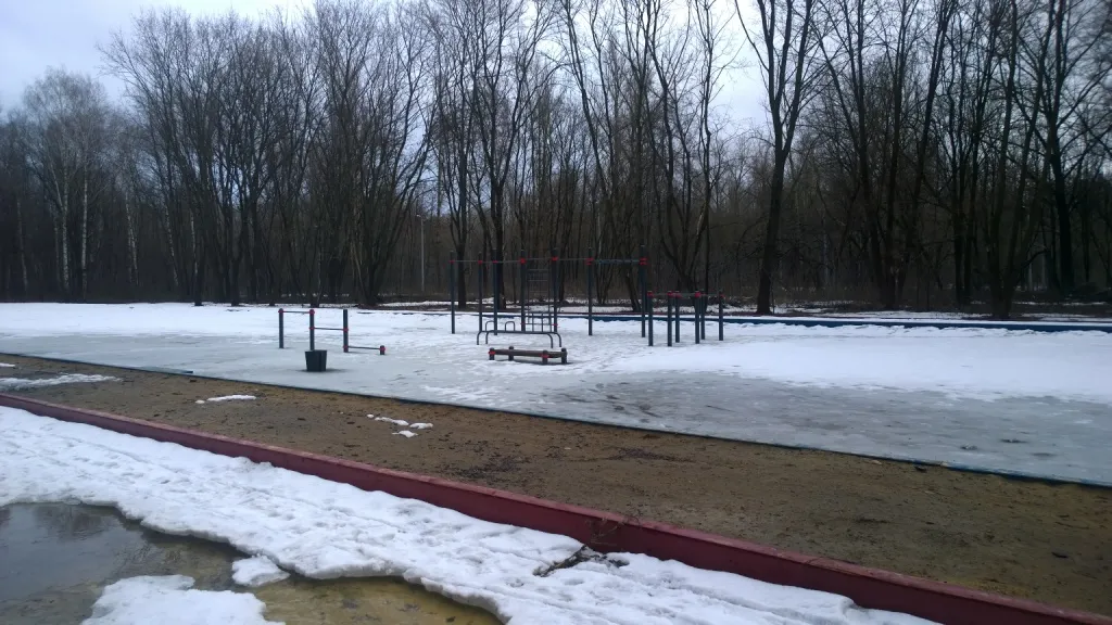 Dipstation bij Calisthenics park Naberezhnaya ulitsa, Tambov – foto 1 van 3
