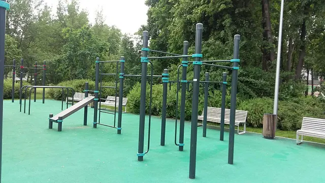 Calisthenics Park at Олимпийский комплекс «Лужники», Москва