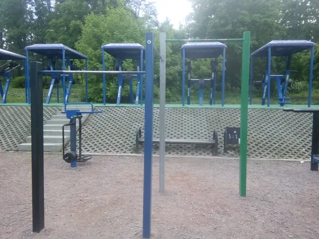 Calisthenics Park at Онежская набережная, Петрозаводск
