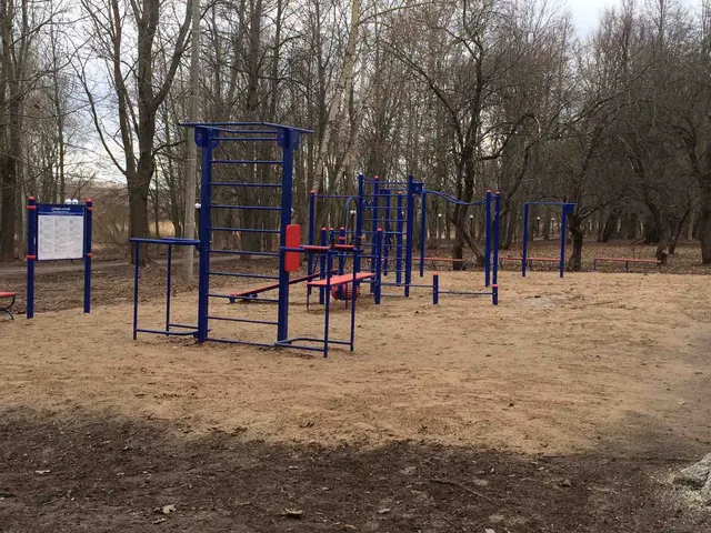 Calisthenics Park at Парковая улица, городской округ Великий Новгород
