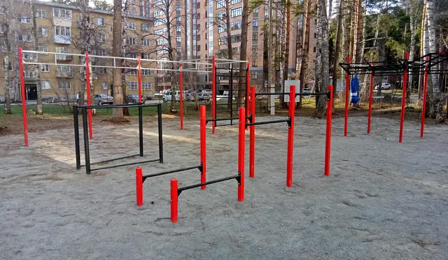 Calisthenics Park at Шатурская улица, городской округ Новосибирск
