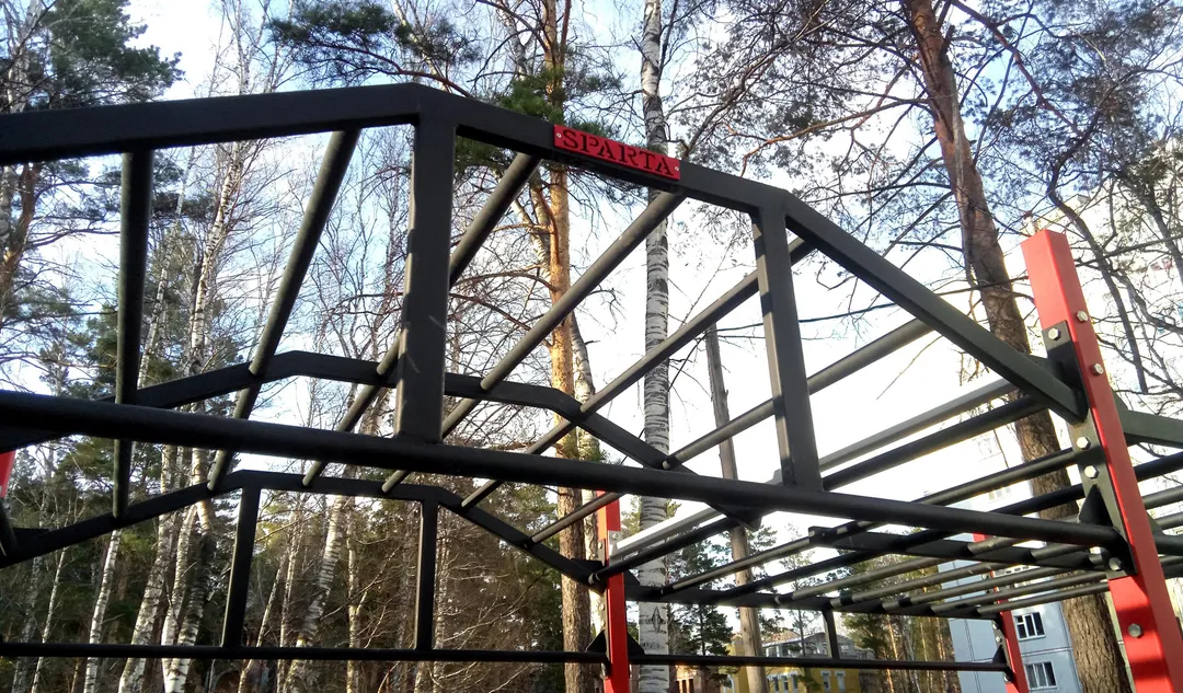Push Up Bar at Calisthenics Park at Шатурская улица, городской округ Новосибирск – photo 6 of 7