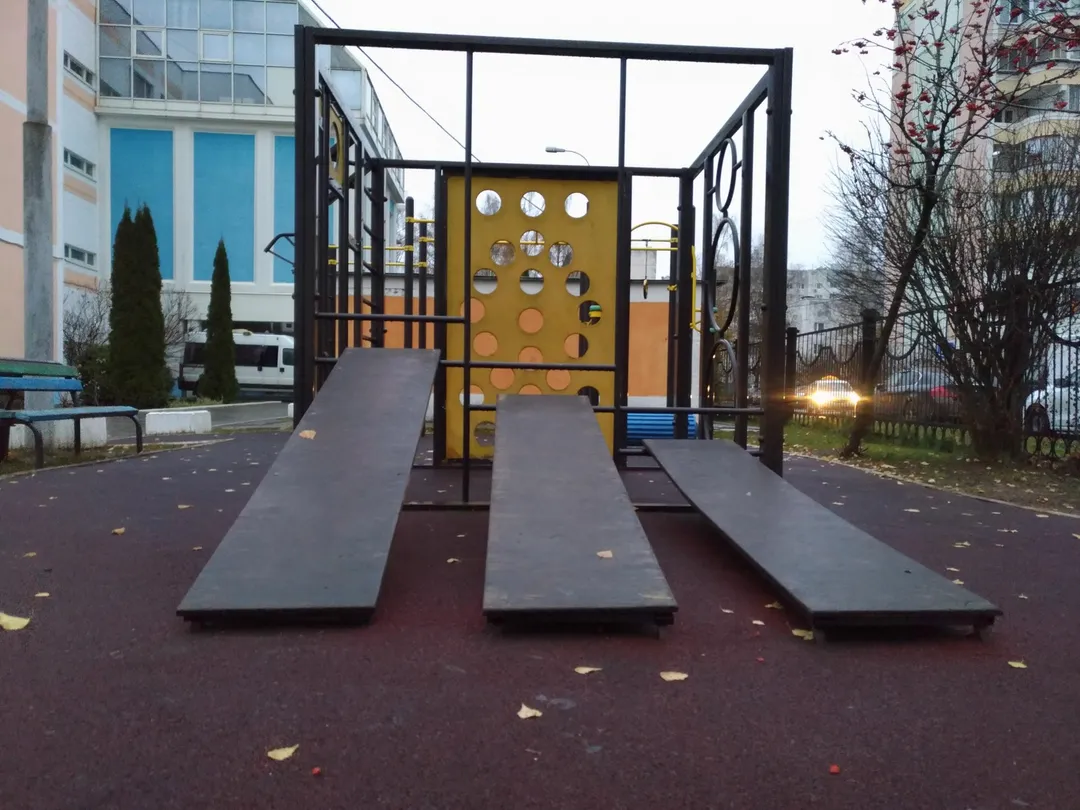 Barren bei Calisthenics Park at улица Адмирала Лазарева, Москва – Foto 9 von 9
