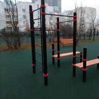 Calisthenics Park at улица Адмирала Лазарева, Москва - thumbnail 6